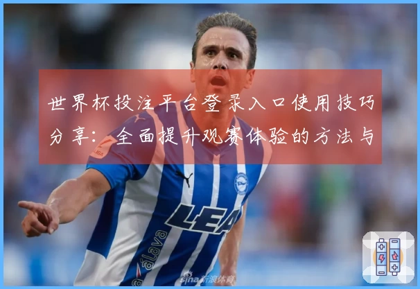 世界杯投注平台登录入口使用技巧分享：全面提升观赛体验的方法与步骤